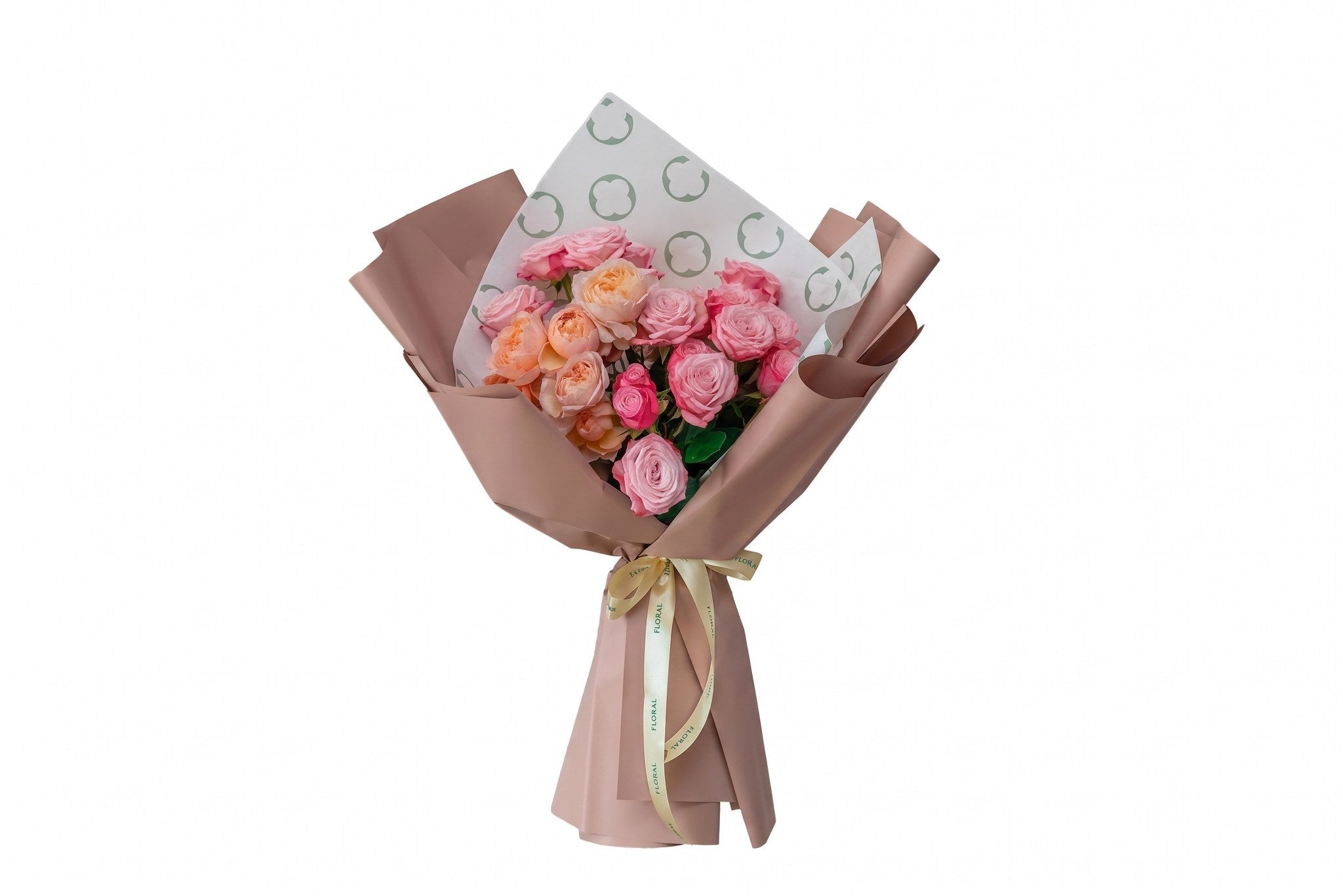 Rosaria hand-tied bouquet by FLORAL